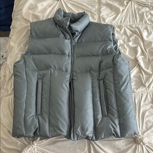 Gray Puffer Vest